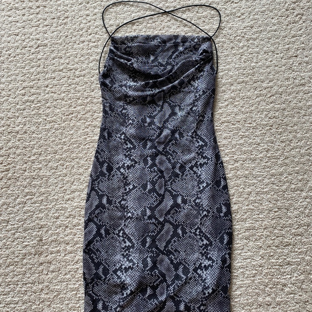 Tiger mist body con dress